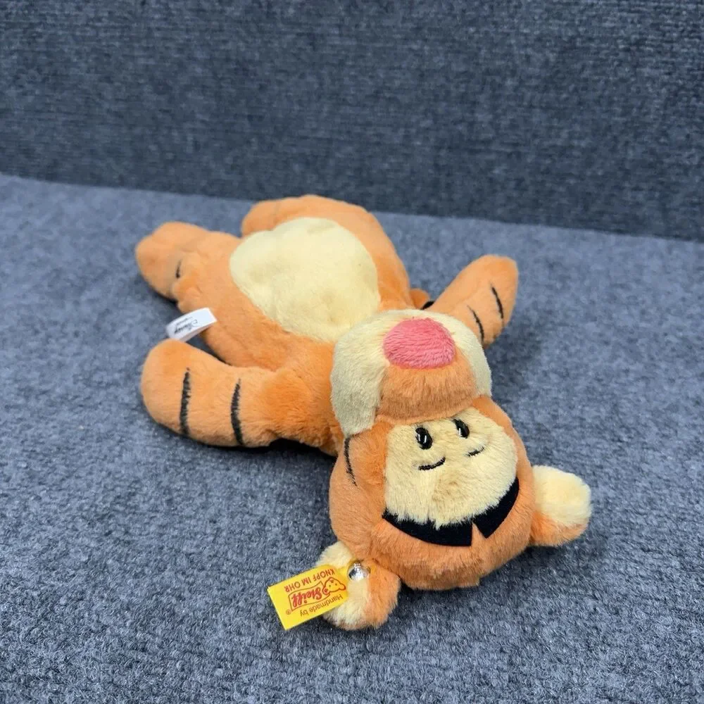 Disney Originals Steiff Tigger Winnie The Pooh Plush Stuffed Animal Orange